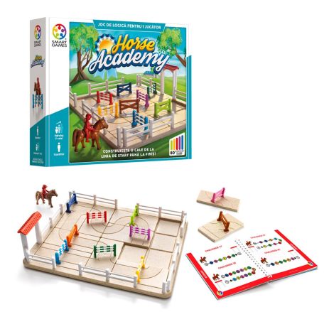 Smart Games - Horse Academy, joc de logica cu 80 de provocari, 7+ ani, editie lb. Romana - imagine 7